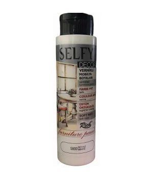 Rich Selfy Decor Vernikli Boya 500 cc 5800 BEYAZ