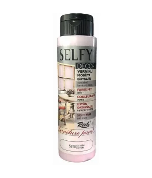 Rich Selfy Decor Vernikli Boya 500 cc 5818 LİLYUM