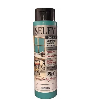 Rich Selfy Decor Vernikli Boya 500 cc 5832 HAWAİ