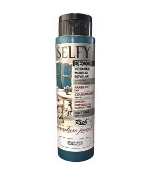 Rich Selfy Decor Vernikli Boya 500 cc 5838 PASİFİK