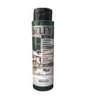 Rich Selfy Decor Vernikli Boya 500 cc 5848 AMSTERDAM GREEN