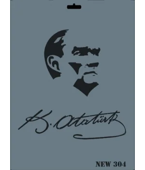 Rich Stencil Boyama Şablonu 25x35 cm. NEW-304