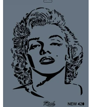 Rich Stencil Boyama Şablonu 25x35 cm. NEW-420