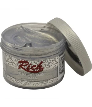 Rich Titanium Metalik Rölyef Pasta 160 cc. 5502 GÜMÜŞ