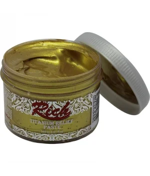 Rich Titanium Metalik Rölyef Pasta 160 cc. 5514 ALTIN