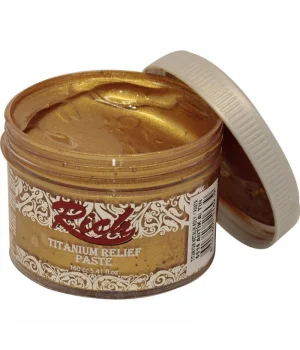 Rich Titanium Metalik Rölyef Pasta 160 cc. 5516 ANTİK ALTIN