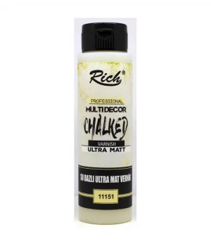 Rich Ultra Mat Chalked Su Bazlı Vernik 500 cc.