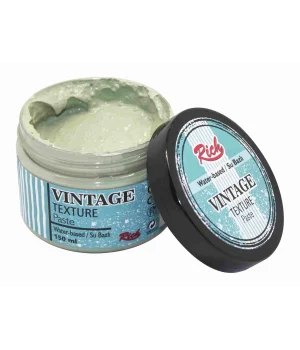 Rich Vintage Texture Rölyef Pasta 150 ml. 5116 ANTİK YEŞİL