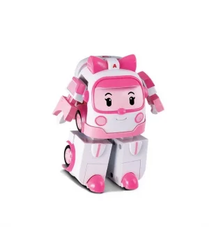 Robocar Poli Transforming Robot Figür Amber