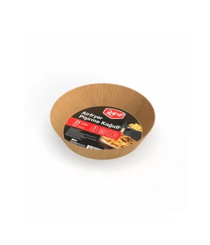 Roll-Up Airfryer Pişirme Kağıdı Yuvarlak 20cm 25li