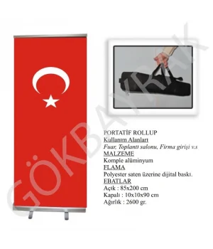 Roll-Up Banner Stand