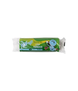Roll-Up Çöp Torbası Battal Boy 75*90 cm 10 Adet