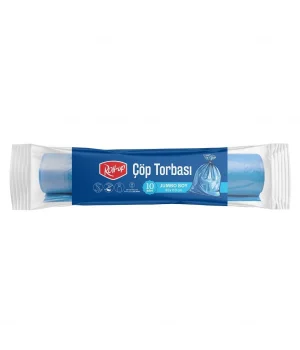 Roll-up Çöp Torbası Jumbo Boy 80*110 cm 10 Adet