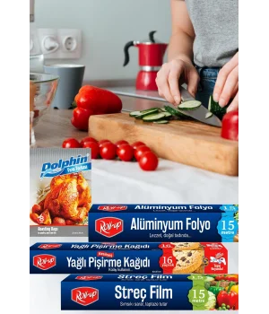 Roll-Up Ekonomik 4lü Mutfak Seti
