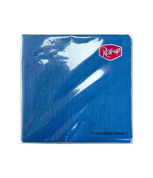 Roll-Up Kağıt Peçete Lacivert 33 * 33 cm 20 Adet