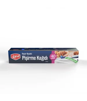 Roll-Up Pişirme Kağıdı Kayar Bıçaklı 37 cm x 40 m