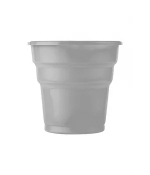 Roll-Up Plastik Meşrubat Bardağı Gümüş 7 oz 25 Adet