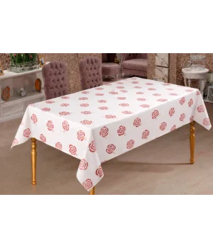 Roll-Up Rulo Kağıt Masa Örtüsü Çiçek Desenli 100 * 150 cm 16 Yaprak 1 Rulo