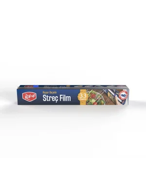 Roll-Up Kayar Bıçaklı Streç Film 30 cm x 33 m