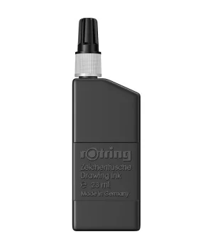 Rotring Rapido Çini Mürekkebi 23 ml. Siyah