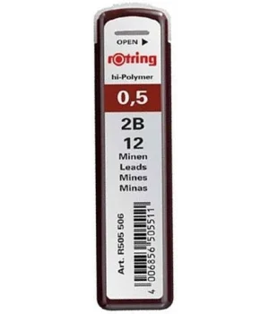 Rotring Tikky Hi-Polymer Kurşun Kalem Ucu 0.5 mm (2B)