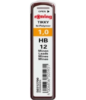 Rotring Tikky Hi-Polymer Kurşun Kalem Ucu 0.9 / 1.0 mm (HB)