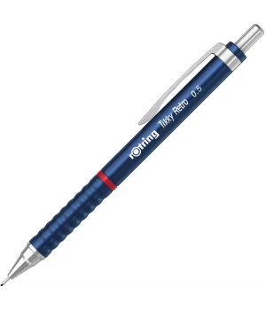 Rotring Tikky Retro Versatil Kalem 0.5 mm Metalik Mavi