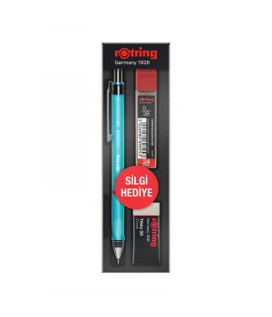 Rotring Visuclick Versatil Kalem + Min + Silgi Okul Seti 0.5 mm MAVİ