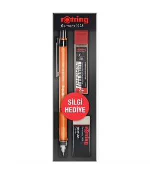 Rotring Visuclick Versatil Kalem Okul Seti 0.7 Turuncu (RO-VK07)