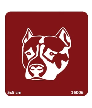 Sadık Köpek Geçici Dövme Şablonu
