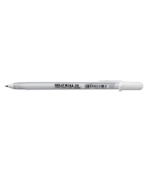 Sakura Gelly Roll Beyaz Jel Mürekkepli Kalem 0.8 mm.
