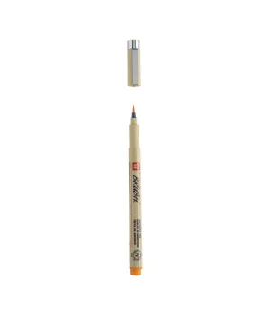 Sakura Pigma Brush Pen Fırça Uçlu Çizim Kalemi ORANGE (TURUNCU)