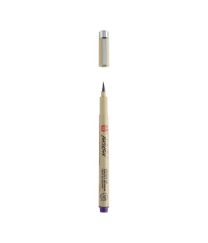 Sakura Pigma Brush Pen Fırça Uçlu Çizim Kalemi PURPLE (MOR)