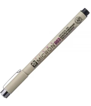 Sakura Pigma Micron Çizim Kalemi 0.03 SİYAH