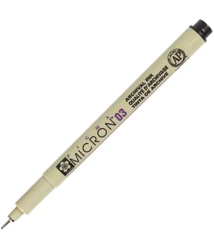 Sakura Pigma Micron Çizim Kalemi 0.3 SİYAH
