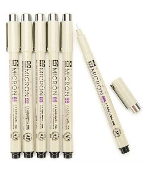 Sakura Pigma Micron Çizim Kalemi Seti 6lı