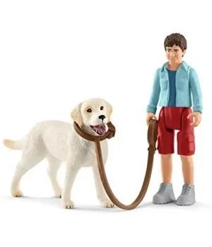 Schleich Labrador ile Yürüyüş Figür Oyuncak
