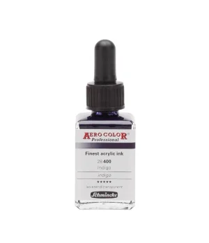 Schmincke Aero Color Akrilik Mürekkep 28 ml. 400 Indigo