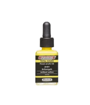 Schmincke Aero Color Akrilik Mürekkep 28 ml. 821 Brilliant Yellow