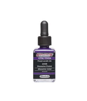 Schmincke Aero Color Akrilik Mürekkep 28 ml. 838 Dioxazine Violet
