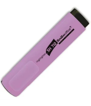 Scrikss Office Highlighter Fosforlu İşaretleme Kalemi PASTEL LİLA