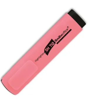 Scrikss Office Highlighter Fosforlu İşaretleme Kalemi PASTEL PEMBE