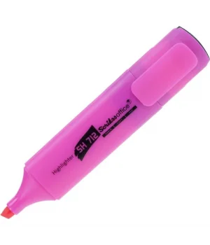 Scrikss Office Highlighter Fosforlu İşaretleme Kalemi PEMBE
