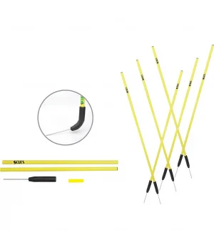 Scucs 1161 Slalom Çubuğu Kauçuk Çivili Set 6lı