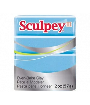 Sculpey III Polimer Kil 1103 Light Blue Pearl (Açık Mavi İnci)
