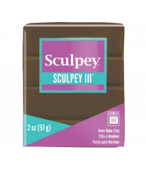Sculpey III Polimer Kil 1109 Suede Brown (Suede Kahve)