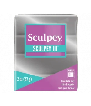 Sculpey III Polimer Kil 1130 Silver (Gümüş)