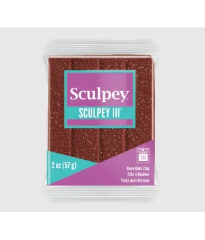 Sculpey III Polimer Kil 320 Garnet Glitter (Simli)