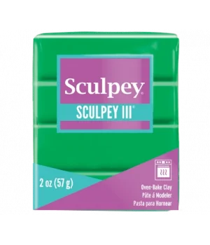 Sculpey III Polimer Kil 323 Emerald (Zümrüt Yeşili)