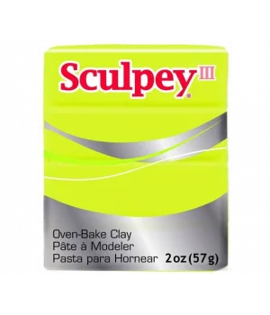 Sculpey III Polimer Kil 534 Acid Yellow